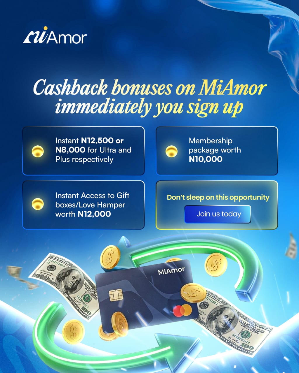 MiAmor Signup Flyer